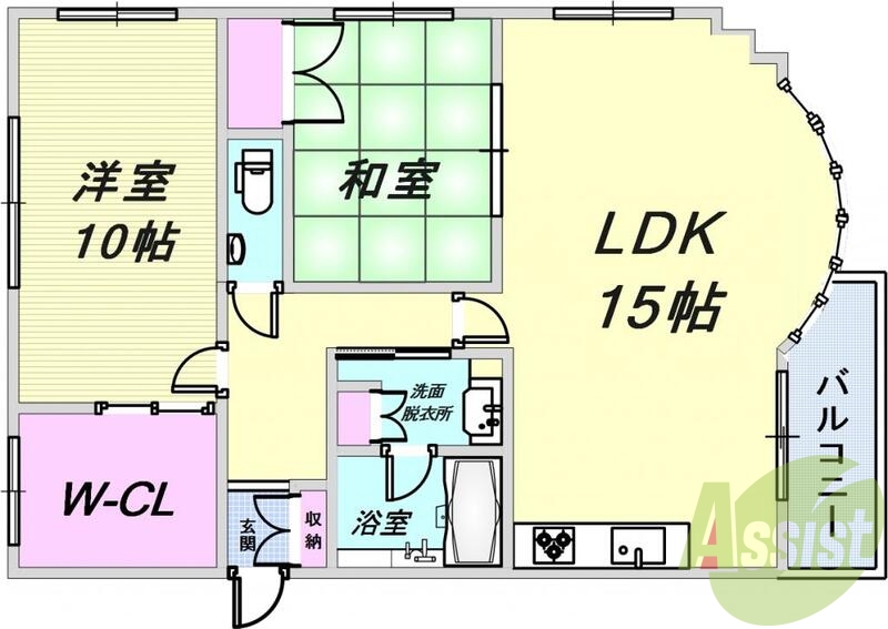 安らぎをもたらすプライベート空間