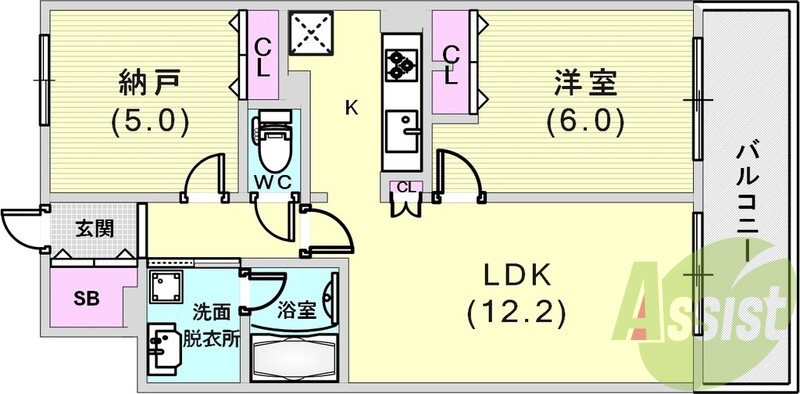 プライバシーを考慮した間取り