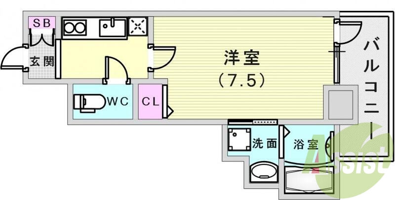 使いやすい１Ｋタイプです。
