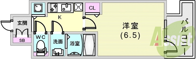使いやすい間取使用になっております。
