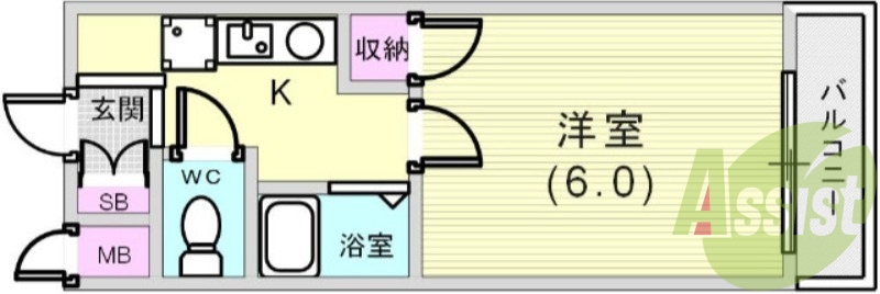 使いやすい間取です。