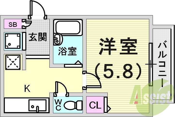 お風呂トイレ分かれております