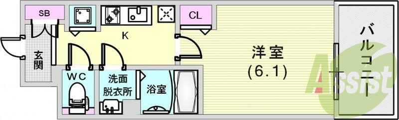 安らぎをもたらすプライベート空間
