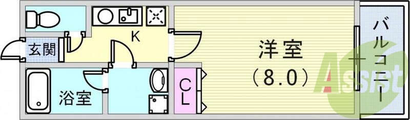 一人暮らしにおススメ！初期費用抑えられます。