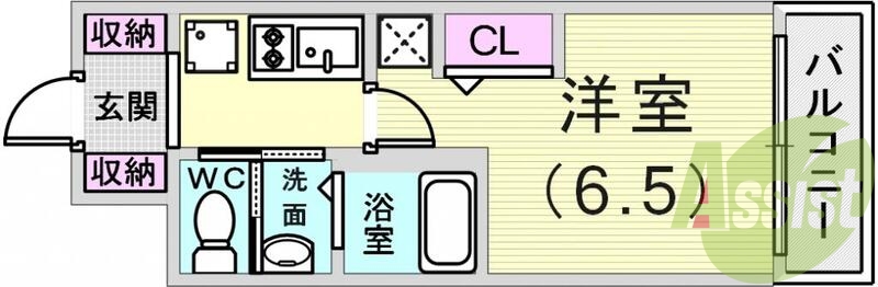 使いやすい間取りですよ