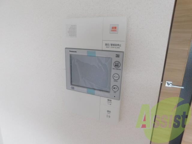 モニター付きでセキュリティ安心です モニター付きでセキュリティ安心です