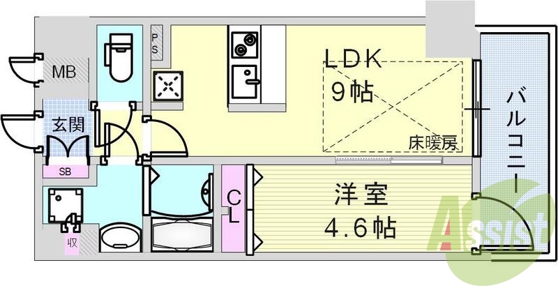 人気の間取りですよー♪