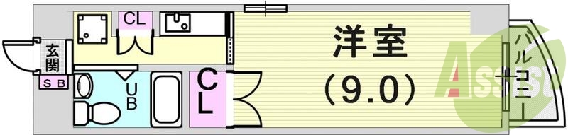 ゆったりとした間取りです