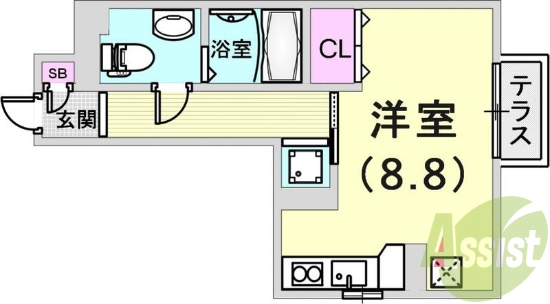 広々とした間取りです