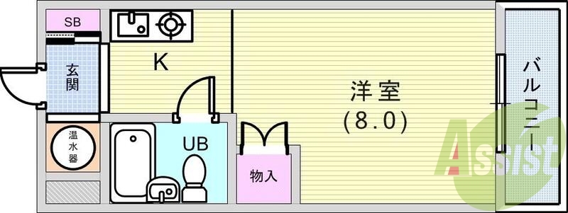 使い勝手がいい間取りです