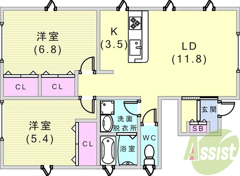 間取図