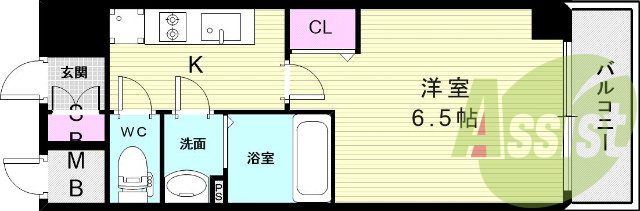 11階の間取り図