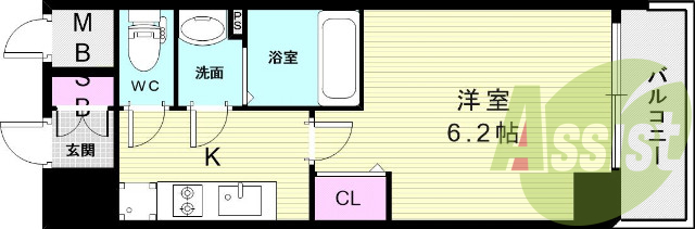 10階の間取り図