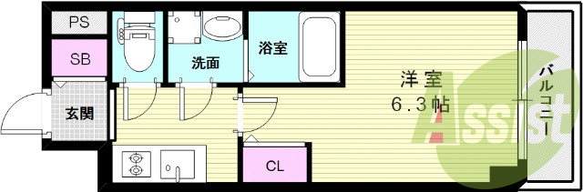 10階の間取り図