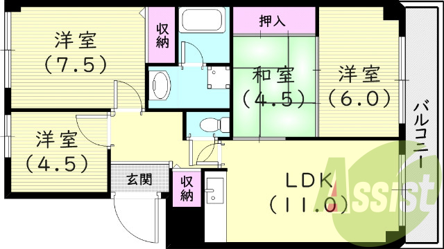 間取図