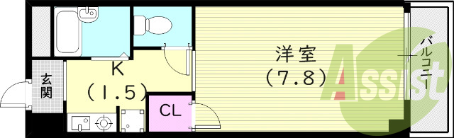 3階の間取り図
