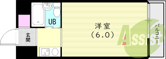 3階の間取り図