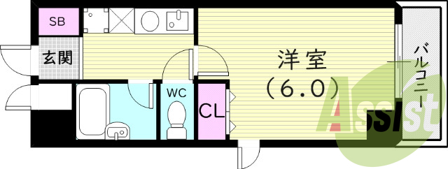3階の間取り図