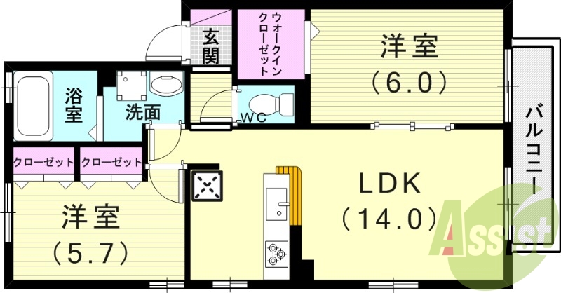 間取図