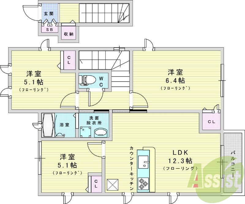 間取図