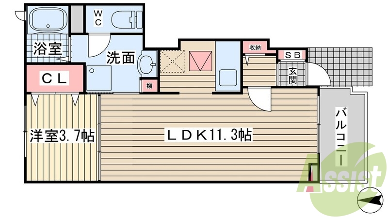 間取図