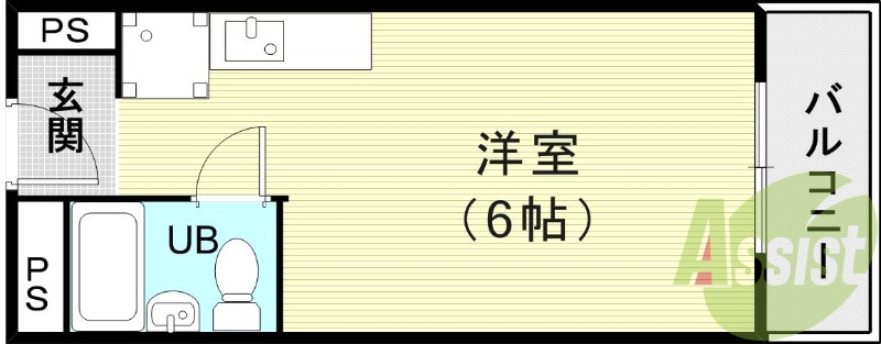 7階の間取り図