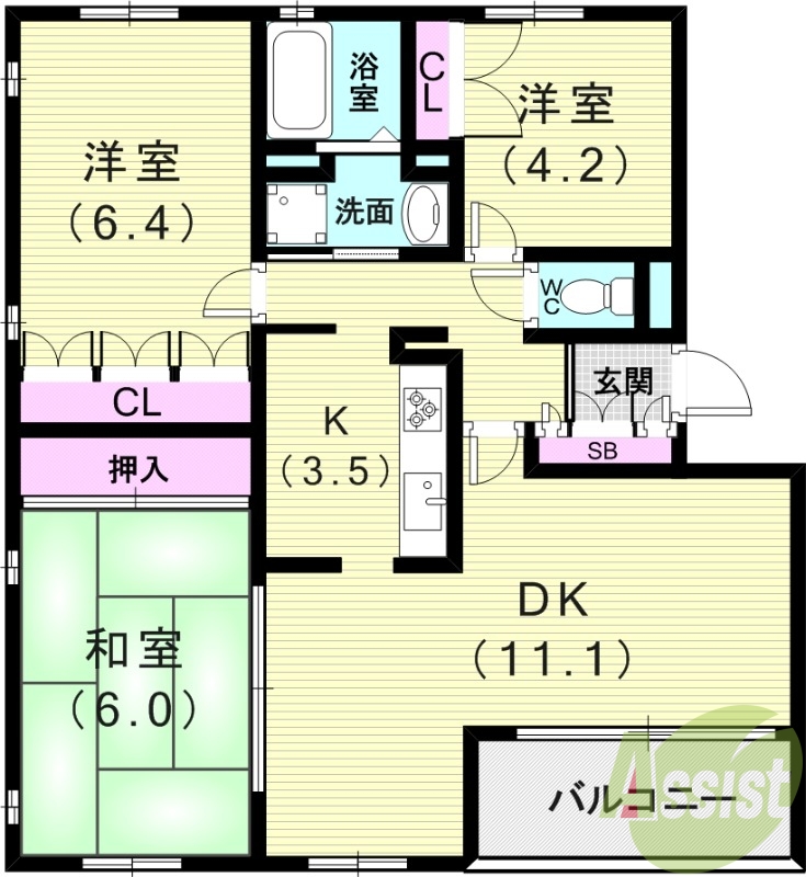 間取図