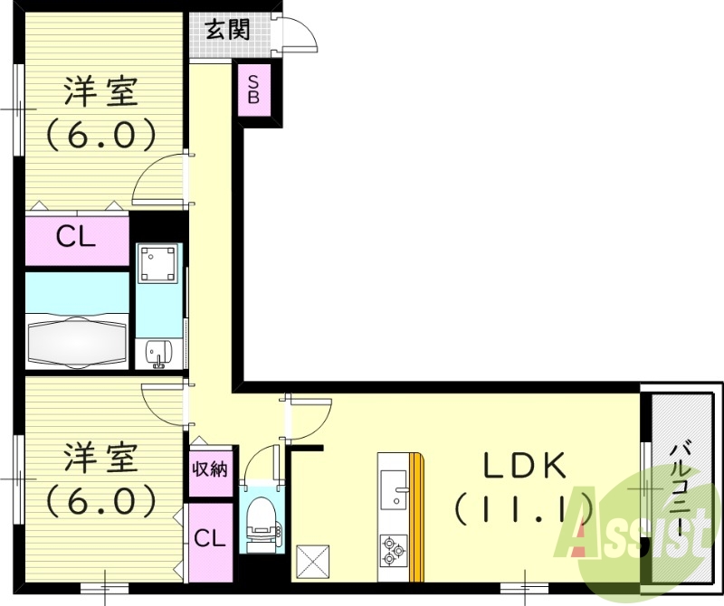 間取図