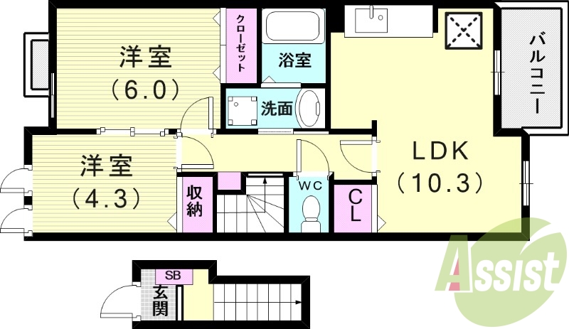 間取図