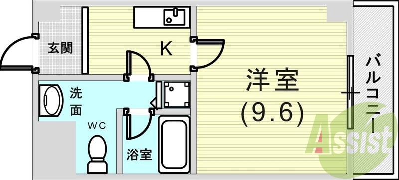 3階の間取り図