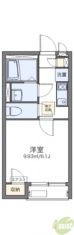 代表的な間取のため実際の間取とは異なる場合があります