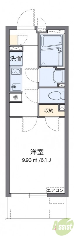 3階の間取り図