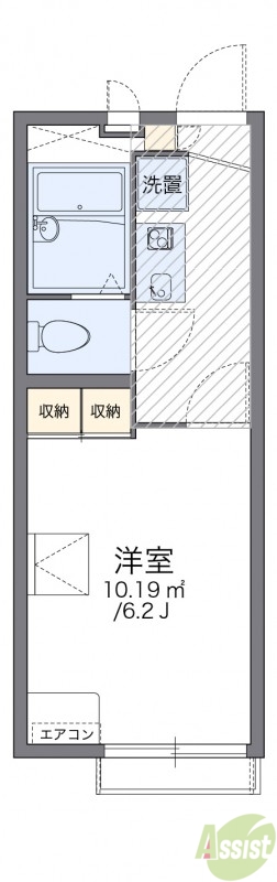 2階の間取り図