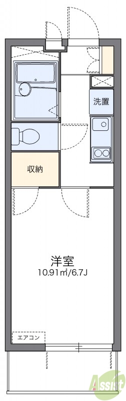 代表的な間取のため実際の間取とは異なる場合があります