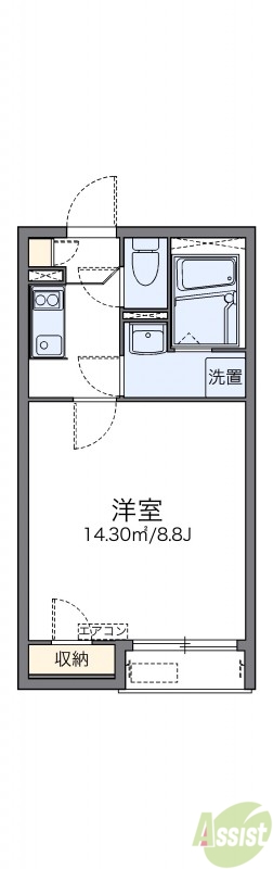 代表的な間取のため実際の間取とは異なる場合があります