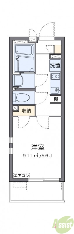 代表的な間取のため実際の間取とは異なる場合があります