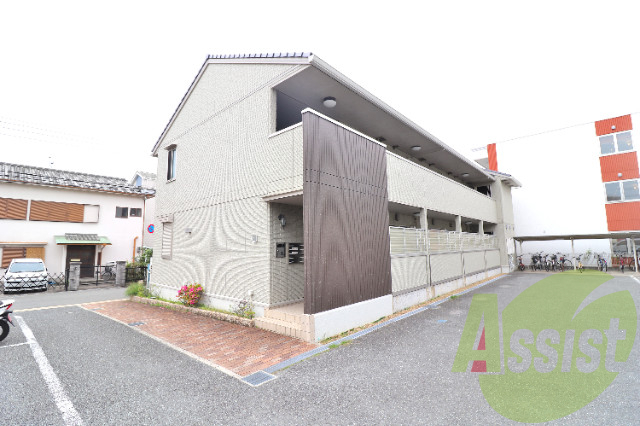 クレール　B棟の外観
