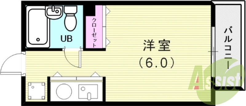 3階の間取り図