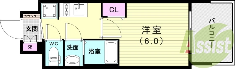 3階の間取り図