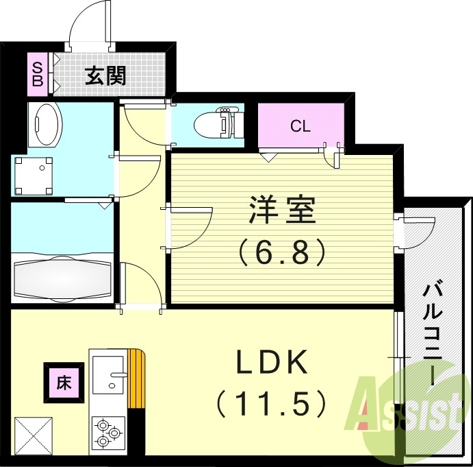 間取図