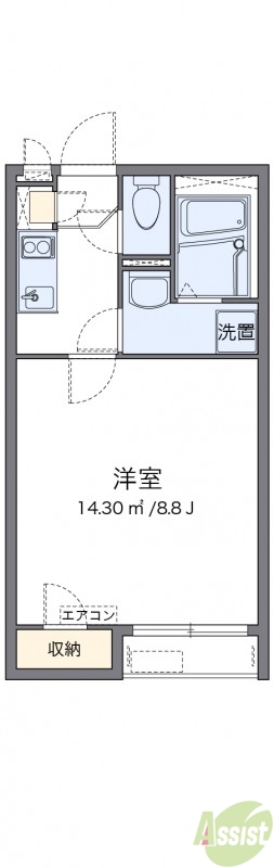 代表的な間取のため実際の間取とは異なる場合があります