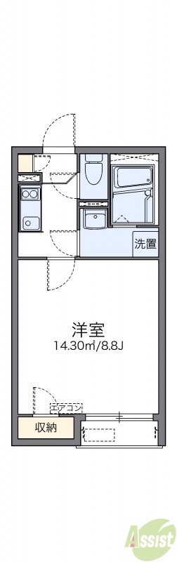 代表的な間取のため実際の間取とは異なる場合があります