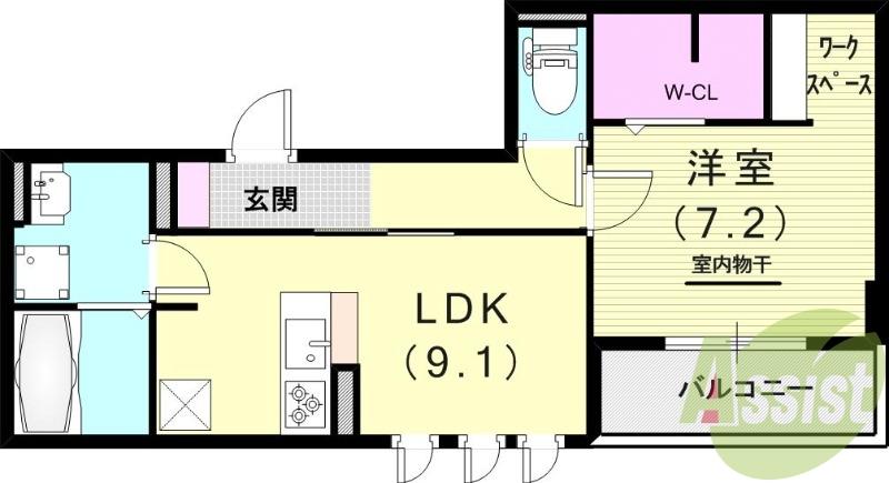 間取図