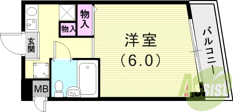 3階の間取り図