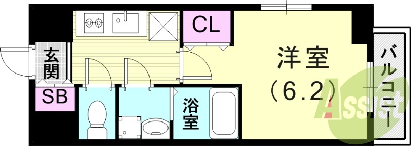 3階の間取り図
