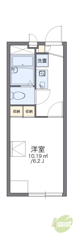 2階の間取り図