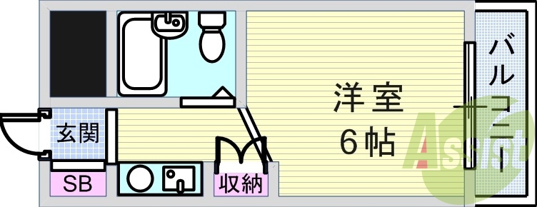 5階の間取り図