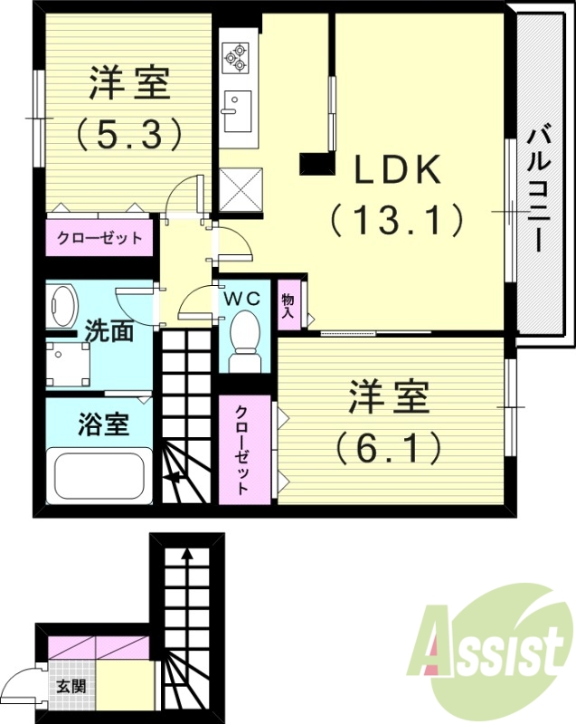 間取図