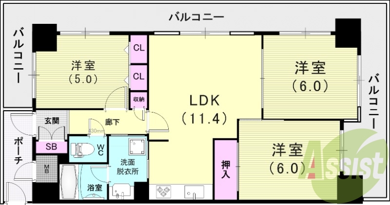 間取図