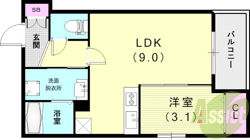 間取図